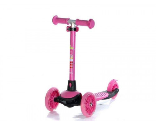 Самокат трехколесный Jet (розовый)