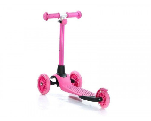 Самокат трехколесный Jet (розовый)
