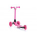 Самокат трехколесный Jet (розовый)