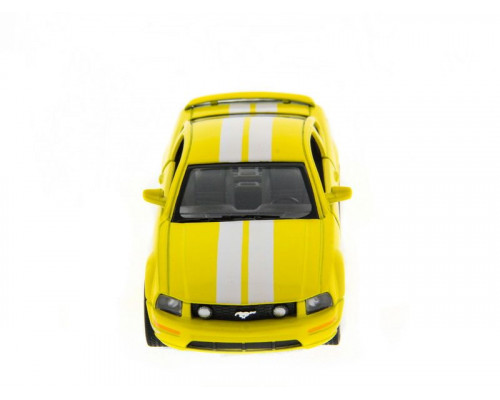 Машина Kinsmart 1:38 Ford Mustang GT с полосками инерция (1/12шт.) б/к