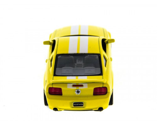 Машина Kinsmart 1:38 Ford Mustang GT с полосками инерция (1/12шт.) б/к