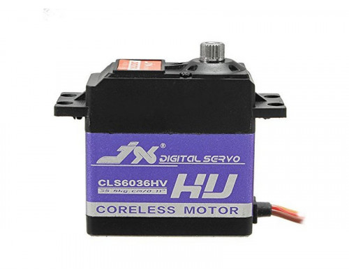 Сервомашинка цифровая JX Servo CLS6036HV (60г/35.6/0.11/7.4V) Ecoboost