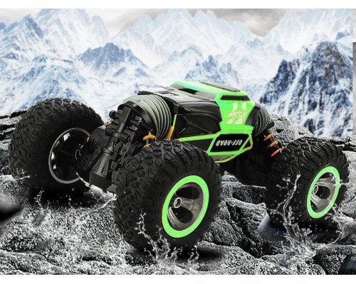 Радиоуправляемая машинка-перевертыш Hyper 2.4G 1/12 RTR (зеленая) + Ni-Mh и З/У