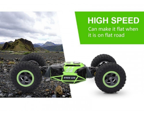 Радиоуправляемая машинка-перевертыш Hyper 2.4G 1/12 RTR (зеленая) + Ni-Mh и З/У