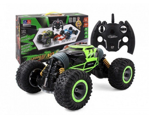 Радиоуправляемая машинка-перевертыш Hyper 2.4G 1/12 RTR (зеленая) + Ni-Mh и З/У