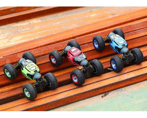 Радиоуправляемая машинка-перевертыш Hyper 2.4G 1/12 RTR (зеленая) + Ni-Mh и З/У