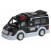 Машина AUTODRIVE Фургон полицейский инерционный на бат, свет, звук, черный, в/п, 28,4*7*23,5 см