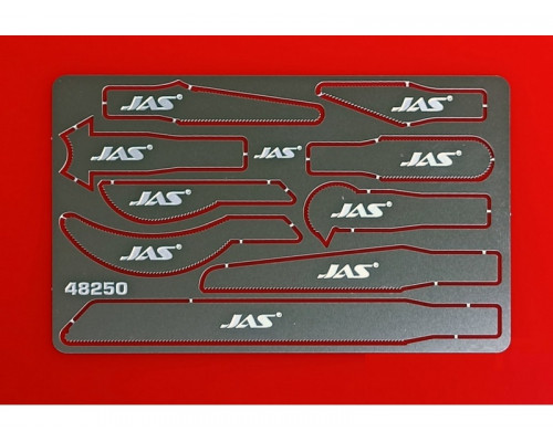 Набор пилок по пластику к ножу с цанговым зажимом, 9 шт/уп.