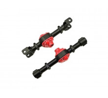 Металлические корпуса переднего и заднего мостов MN MODEL для моделей MN-90, MN-91 (черный)