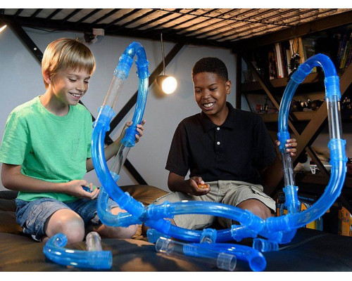 Р/У трек гоночный в трубе 022-2 Chariots Speed Pipes (светится в темноте) 24 детали