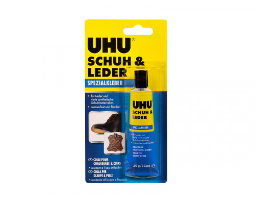 Клей для кожи и обуви UHU Schuh & Leder, 30 г, блистер