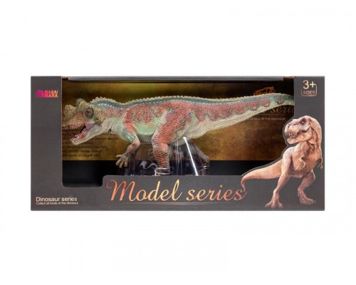 Игрушка динозавр MASAI MARA MM206-002 серии Мир динозавров Цератозавр, фигурка длиной 30 см