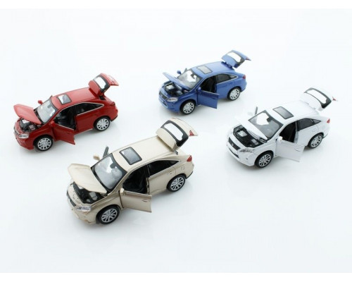 Машина 1:32 Lexus RX450 свет, звук, инерция 15см (1/12шт.) б/к