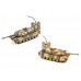 Р/У танковый бой Huan Qi Abrams и Abrams 1:24 2.4G (два танка, з/у, акк)