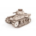 Деревянный конструктор Lemmo Танк МС-1, 574 детали