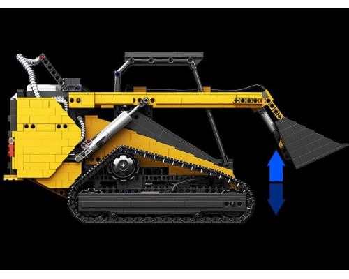 Радиоуправляемый конструктор RCM гусеничный погрузчик (1800 деталей)
