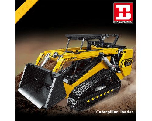 Радиоуправляемый конструктор RCM гусеничный погрузчик (1800 деталей)