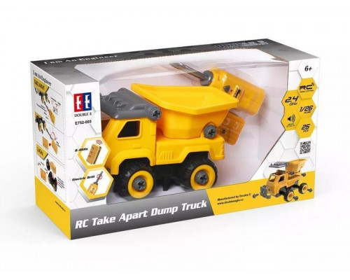Радиоуправляемый самосвал Double Eagle, разборный с отверткой 1/26 2.4G RTR