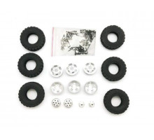 Комплект колес WPL 4WD, металллические диски, KIT