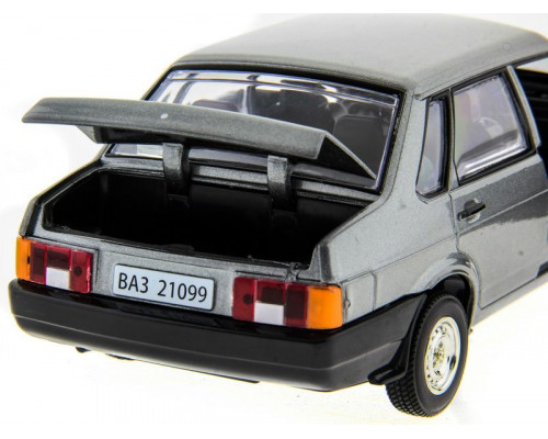 Машина АВТОПАНОРАМА ВАЗ 21099 ,1/22, Pull Bаck механизм, в/к 10*12*22 cм