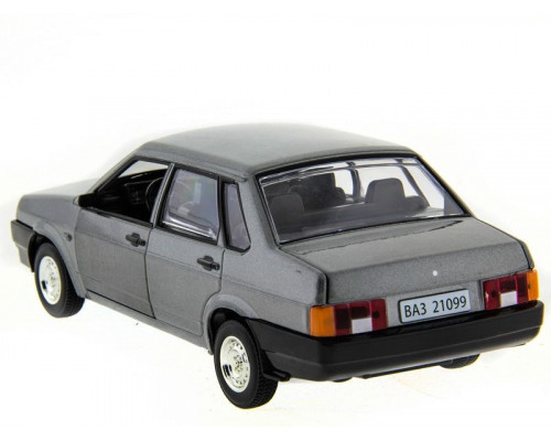 Машина АВТОПАНОРАМА ВАЗ 21099 ,1/22, Pull Bаck механизм, в/к 10*12*22 cм