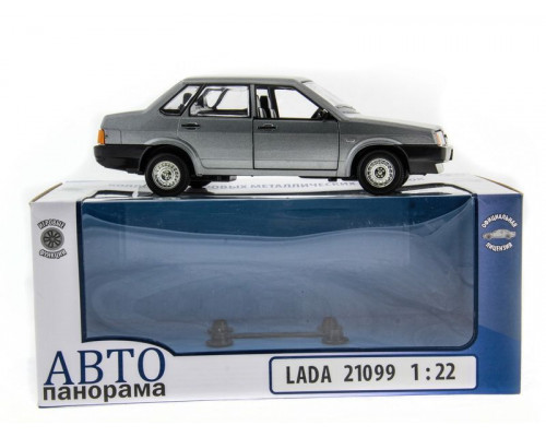 Машина АВТОПАНОРАМА ВАЗ 21099 ,1/22, Pull Bаck механизм, в/к 10*12*22 cм