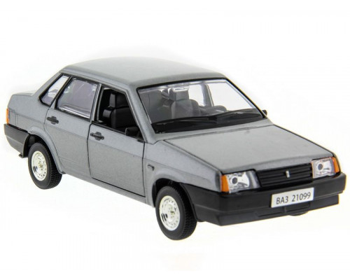 Машина АВТОПАНОРАМА ВАЗ 21099 ,1/22, Pull Bаck механизм, в/к 10*12*22 cм