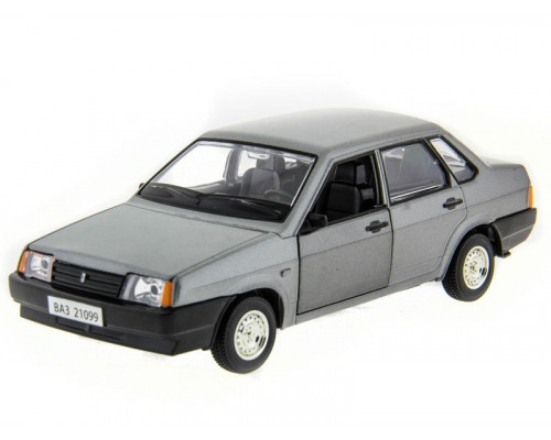 Машина АВТОПАНОРАМА ВАЗ 21099 ,1/22, Pull Bаck механизм, в/к 10*12*22 cм