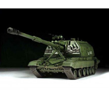 Сборная модель ZVEZDA Российская самоходная 152-мм артиллерийская установка Мста-С, 1/35