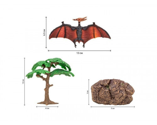 Динозавры MASAI MARA MM206-016 для детей серии Мир динозавров (набор фигурок из 7 пр.)