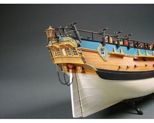 Сборная картонная модель Shipyard барк HMB Endeavour (№33), 1/96