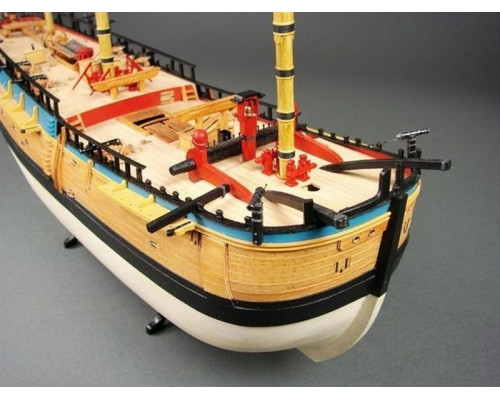 Сборная картонная модель Shipyard барк HMB Endeavour (№33), 1/96