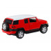 Машина АВТОПАНОРАМА Toyota FJ Cruiser, красный, 1/32, свет, звук, инерция, в/к 17,5*13,5*9 см