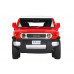Машина АВТОПАНОРАМА Toyota FJ Cruiser, красный, 1/32, свет, звук, инерция, в/к 17,5*13,5*9 см