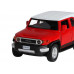 Машина АВТОПАНОРАМА Toyota FJ Cruiser, красный, 1/32, свет, звук, инерция, в/к 17,5*13,5*9 см