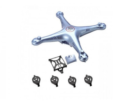 Голубой корпус в сборе для квадрокоптера X5HW