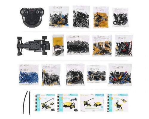 Конструктор CaDA Technic набор для сборки 30 моделей: техники, мотоциклов и животных (827 деталей)