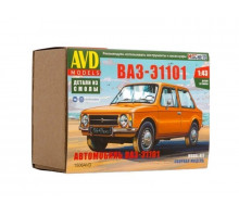 Сборная модель AVD Автомобиль ВАЗ-Э1101, 1/43