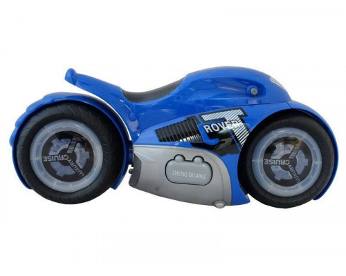 Радиоуправляемый мотоцикл-перевертыш ZhengGuang GT-ROVER 2.4G 1/12 RTR (синий) + Ni-Cd и З/У