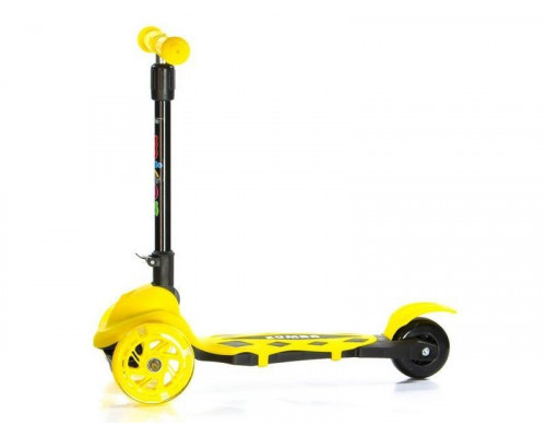 Самокат трехколесный Zumba  (желтый)
