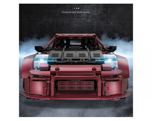 Конструктор RCM автомобиль RED TURBO Super car (2238+ деталей)