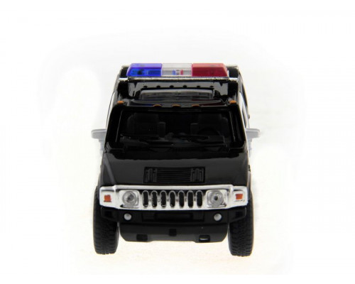 Машина Kinsmart 1:40 Hummer H2 Police инерция (1/12шт.) б/к