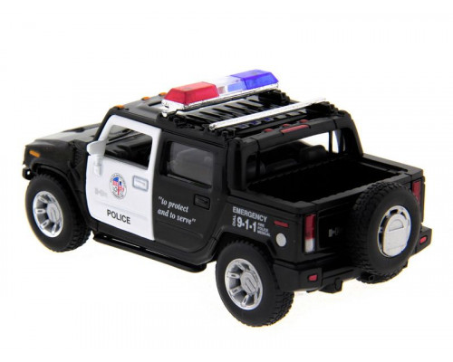 Машина Kinsmart 1:40 Hummer H2 Police инерция (1/12шт.) б/к
