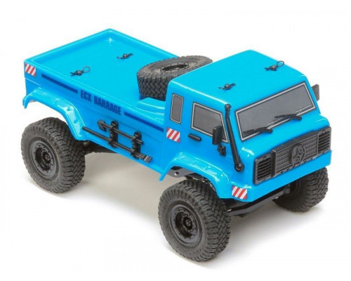 Краулер ECX 1:24 Scaler Crawler Barrage UV 4WD, электро, RTR (синий)
