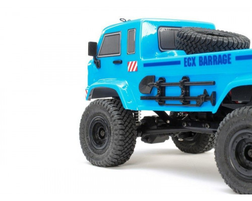 Краулер ECX 1:24 Scaler Crawler Barrage UV 4WD, электро, RTR (синий)