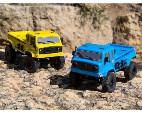 Краулер ECX 1:24 Scaler Crawler Barrage UV 4WD, электро, RTR (синий)