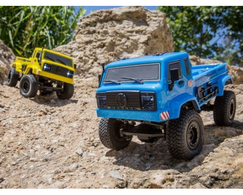 Краулер ECX 1:24 Scaler Crawler Barrage UV 4WD, электро, RTR (синий)