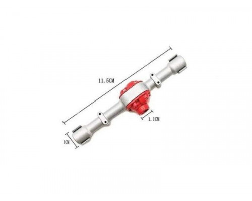 Металлические корпуса переднего и заднего мостов MN MODEL для моделей MN-90, MN-91 (серебристый)