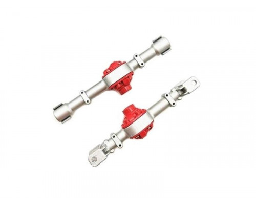 Металлические корпуса переднего и заднего мостов MN MODEL для моделей MN-90, MN-91 (серебристый)