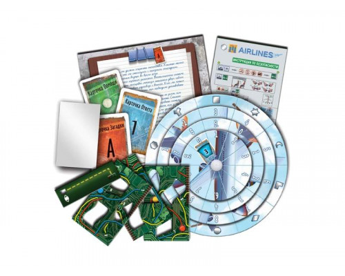 Настольная игра ZVEZDA EXIT Квест. Полет в неизвестность., семейная